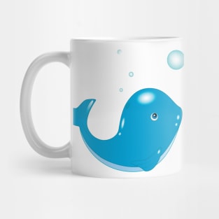 Blue whale Mug